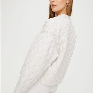 Aritzia, Wilfred quilted bomber jacket